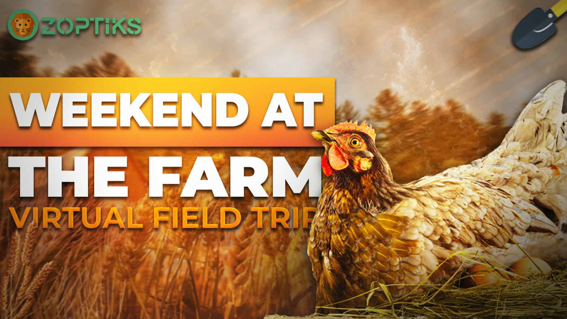 Weekend at the farm virtual field trip
